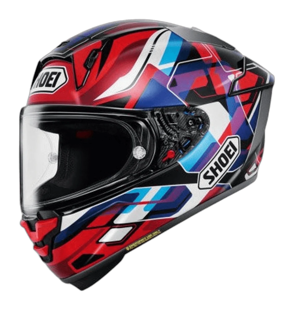 SHOEI X-SPIRIT PRO · Valion TC-10